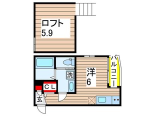 エスポワールの物件間取画像